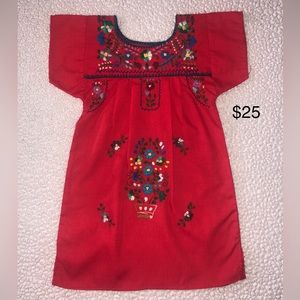 Mexican dress for little girl